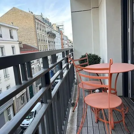 Appartement 2 Pieces 57M2 Terrasse Sur Cour Proche Paris Porte Maillot Levallois-Perret Exterior photo